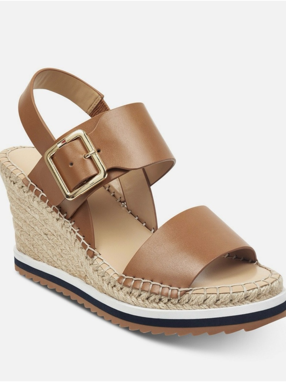 Tommy Hilfiger - Yazzi Light Brown Women's Sandal Size 7.5